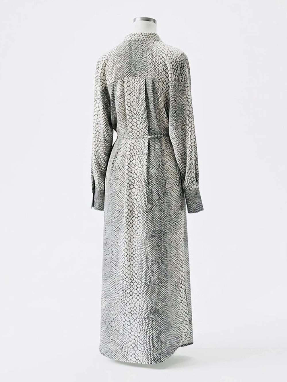 H&M Silky Snake Print Maxi Dress - Size XS Like New